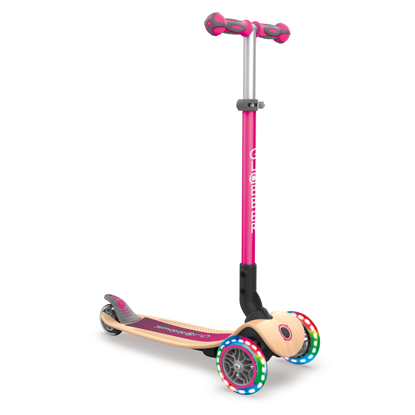 pink scooter with light up wheels