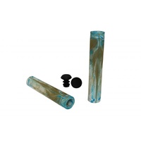 Crisp 160mm Grips - Gum/White/Blue
