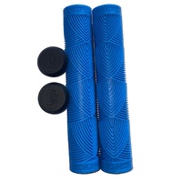 Crisp Handlebar Grips 160mm Blue