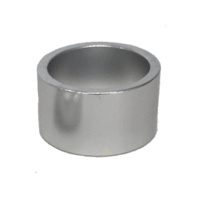 Alloy Head Set Spacer 20mm Silver