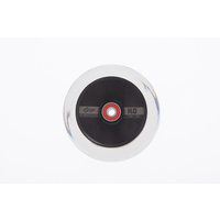 H2O Clear H20 PU Black Core 110 x 24mm (Pair) Wheels