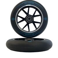 Grit 120mm x 30mm Black/Black (pair) Wheels