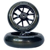Grit 120mm x 30mm Black /Gold (pair) Wheels