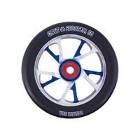 Grit 125mm Bio Core Alloy Wheel Blue/Black PU