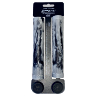 Grit Handlebar Grips 160mm Black/Grey