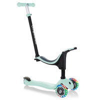 Globber GO UP SPORTY Lights Convertible Scooter - Mint 