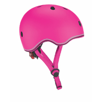 Globber Toddler Helmet w/Flashing LED Light XXS/XS - Deep Pink 45-51cm