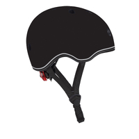 Globber Kids Helmet w/Flashing LED Light  Xs/S - Black 51-55 cm