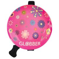 Globber SCOOTER BELL - Deep Pink Flowers