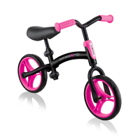 Globber GO BIKE Balance Bike - Black/ Neon Pink 