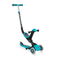 Globber GO UP Deluxe Convertible Scooter -Teal