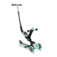 Globber GO UP Deluxe Convertible Scooter w Light up Wheels -  Mint