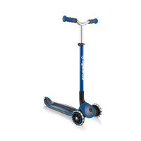 Globber MASTER scooter w/Lights - Navy