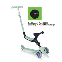 Globber ECOLOGIC GO UP Foldable Plus Convertible Scooter - Pistachio