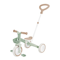 Globber LEARNING TRIKE 3in1 PLUS Ecologic  - Pistachio