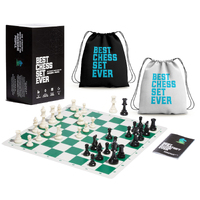 Best Chess Set Ever Staunton Style 3X (Triple Weight pieces)