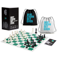 Best Chess Set Ever Staunton Style XL (Quadruple Weight pieces)