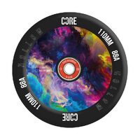 CORE Hollow Stunt Wheel V2 110mm - Repeat Neon Galaxy (single wheel) 