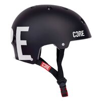CORE Street Helmet - Black/White - S/M