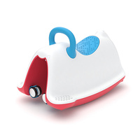 Chillafish TRACKIE - Rocker,Walker&Ride-Blue/Red