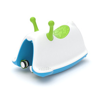 Chillafish TRACKIE-Rocker,Walker&Ride-Lime/Blue