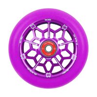 Core HEX HOLLOW Stunt Scooter Wheel 110mm - Purple (Single Wheel)