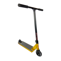 District Titan Complete - Ano Gold/Black w 120mm wheels