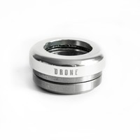 Drone Synergy 2 scooter Headset - Polished Silver