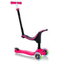 Globber GO UP SPORTY Lights - Red