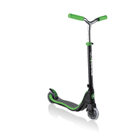 Globber FLOW 125 Scooter - Black/Neon Green
