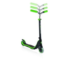 GLOBBER Flow 125 Scooter - Black Neon Green