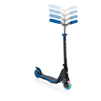 GLOBBER Flow 125 Lights Scooter - Black Blue