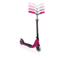 GLOBBER Flow 125 Lights Scooter - Ruby Grey