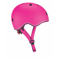 Globber Helmet w/Flashing LED Light XXS/XS - Deep Pink 45-51cm