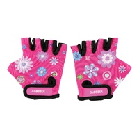 Globber Toddler Gloves (XS) - Flowers Pink