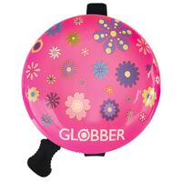 GLOBBER Scooter Bell - Deep Pink - Flowers