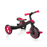 Globber Explorer Trike 2 in 1 - Red