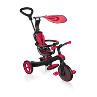 Globber Explorer Trike 4 in 1 - Red