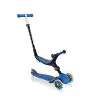 Globber GO UP FOLD PLUS LIGHT UP WHEELS  - NAVY Ride on / Scooter