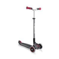 Globber MASTER scooter w/Lights - Black Red