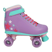 LMNADE Vibe Quad Roller Skates - Stars (PUR) UK 1