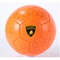 LAMBORGHINI Size 5  PVC Soccer Ball - Orange