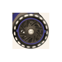 Globber Master V2 125x30mm Front lighting wheel with bearing (Pair)