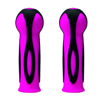 Globber Grips for 3 Wheeled Scooters PAIR - Pink (no Packaging)