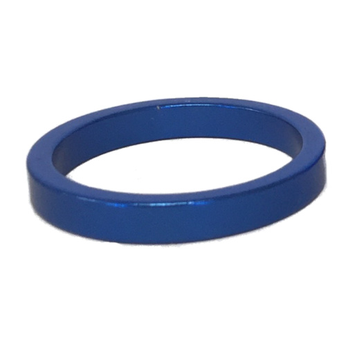 Alloy Head Set Spacer 5mm Blue
