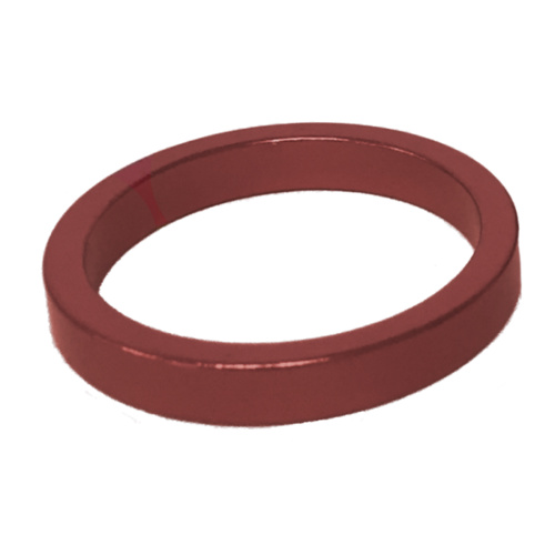Alloy Head Set Spacer 5mm Red