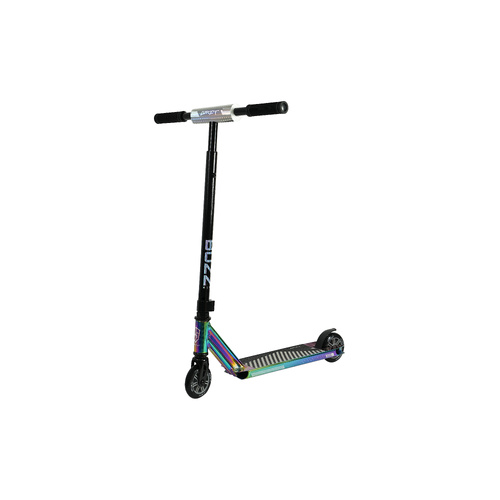 Grit Buzz MINI Stunt Scooter - Neochrome (Shorter Deck)