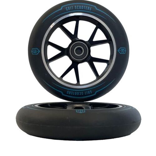 Grit 120mm x 30mm Black/Black (pair) Wheels