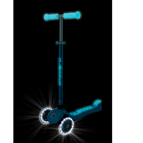 Globber Primo Plus Glow Lights Deep Blue