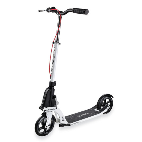 Globber ONE K ACTIVE BR Scooter - White (w/handbrake)